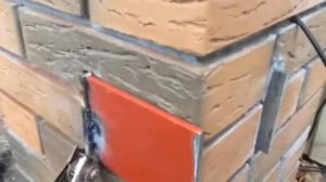 Закладные на кирпичный столб для распашных ворот из стальной полосы 6х100 мм