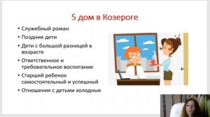 Тема 5, лекция 11. 5 дом в Козероге