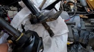 NISSAN TERRANO 1UZ TURBO, ЗАМЕНИЛ РУЛЕВУЮ КОЛОНКУ