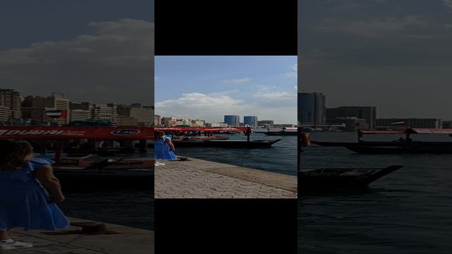 Лодки-Арба на канале в Дубай!