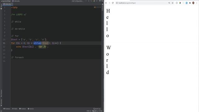 PHP Loops Tutorial - Break & Continue Statements - Full PHP 8 Tutorial