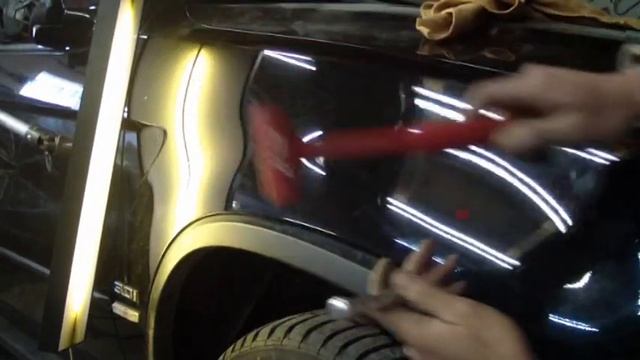 Удаление вмятин без покраски Проба доминатора смотреть онлайн