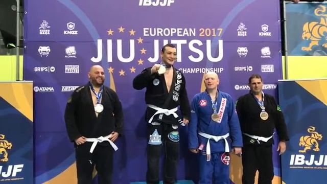 Алишер Тубышев , первое место по Джиу Джитсу, European 2017 Jiu Jitsu , Alisher Tubyshev, 1 place смотреть онлайн