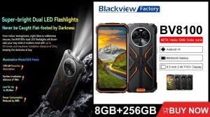 Обзор Blackview BV8100 - мне зашёл, а вам как?