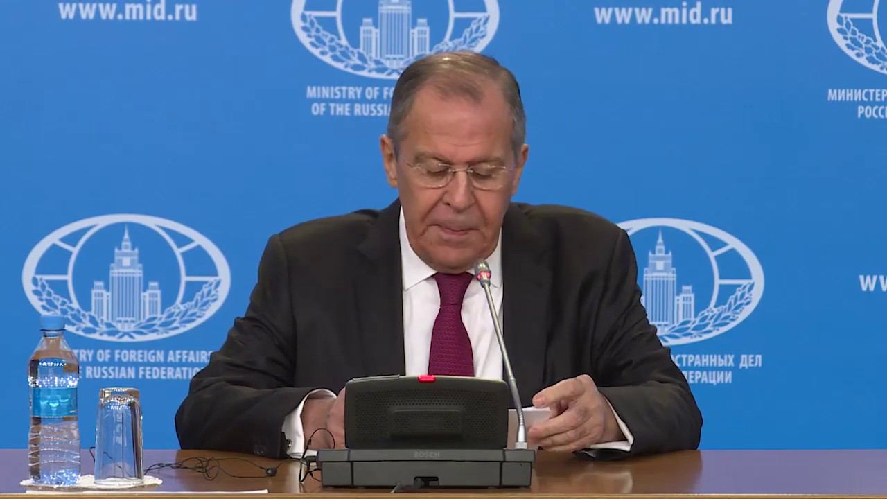 News conference by Sergey Lavrov on the results of Russian diplomacy in 2018