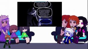 реакция Undertalе на комикс Бессонница Санса 4/?