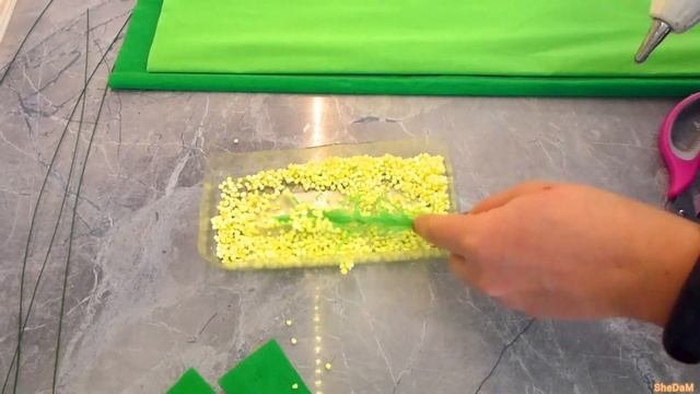 ✔️ МИМОЗА ЦВЕТОК ✔️ своими руками ИЗГОТОВЛЕНИЕ МИМОЗЫ ПРОСТО, БЫСТРО, КРАСИВО Mimosa Do It Yourself