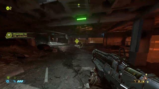 DOOM Eternal - вступительный синематик ролик & геймплей первой миссий.