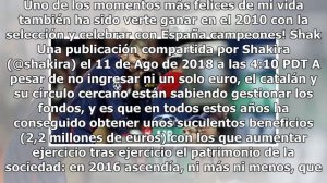 Gerard Piqué no necesitaba a la Selección: gana millones con sus empresas