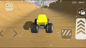 Mega Ramp Monster Truck Stunt Racing Simulator - Impossible Car Games  Android Gameplay ExstenGamex