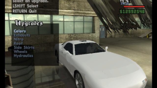 GTA San Andreas Pimping ZR-350 смотреть онлайн