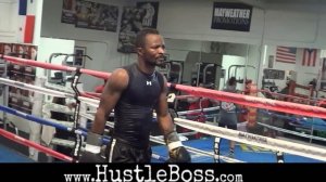 Joseph Agbeko and Roger Mayweather training to defeat Guillermo Rigondeaux [Exclusive footage]