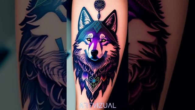 AI Turn Husky Tattoo into Animation Art