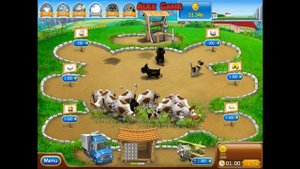 Farm Frenzy Pizza Party only GOLD Pig Street 2 (level 49) Веселая ферма Печем пиццу Свиная 2 Золото