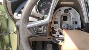 как снять руль с opel