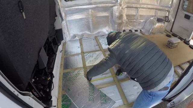 Campervan conversion of our Peugeot Boxer. Part 4 - Flooring.