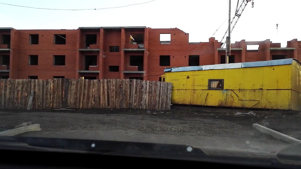 улица Краматорская, город Юрга (из авто) 2017