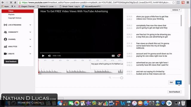 How To EASILY Add Subtitles Closed Captions To YouTube Videos смотреть онлайн