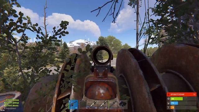 ОТБИРАЕМ ВЕСЬ ЛУТ НА ТАЧКЕ В РАСТ / RUST смотреть онлайн