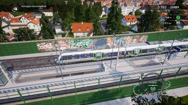 ГОРОДСКАЯ ПОЕЗДКА - Train Sim World Rapid Transit #1 смотреть онлайн