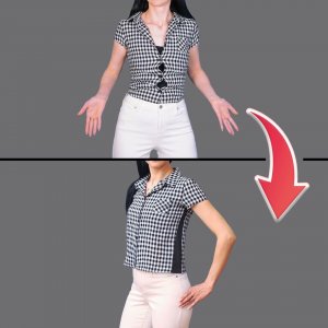 Отличный трюк - как увеличить размер рубашки или блузки, чтобы она идеально сидела на вас