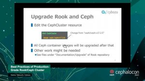 Best Practices of Production-Grade Rook/Ceph Cluster - Satoru Takeuchi, Cybozu