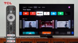 How to customize the home screen of the TCL Google TV?