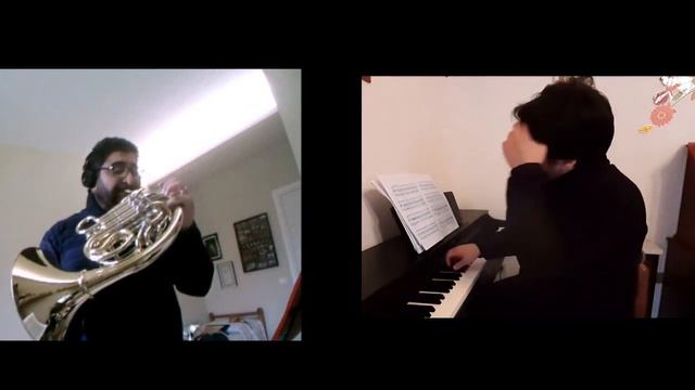 F. Strauss Fantasie forn Horn and Piano Op.2 - Angelo Bonaccorso e Ludovico Camarda смотреть онлайн