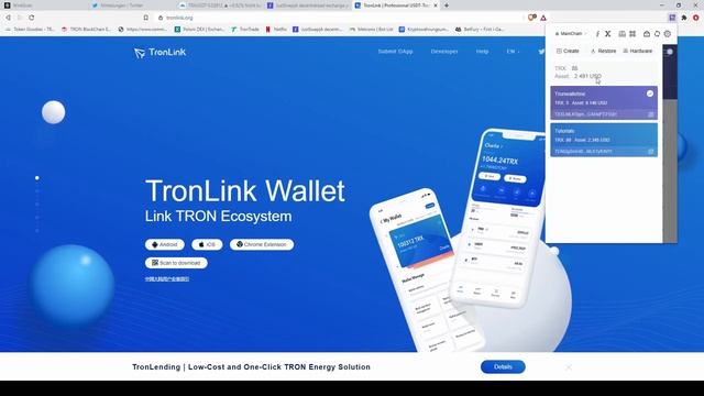 Tron Tutorial - How to open your wallet with a Keystore file смотреть онлайн