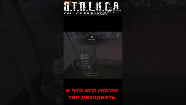 #shorts #S.T.A.L.K.E.R #НАРЕЗКА # ПРИКОЛ # и что могло его так разорвать