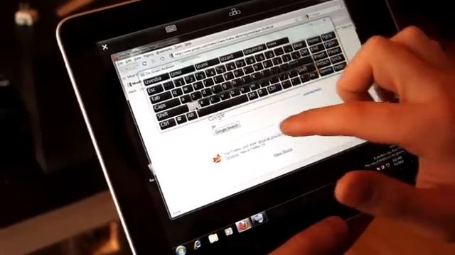 Windows 7 running on the iPad