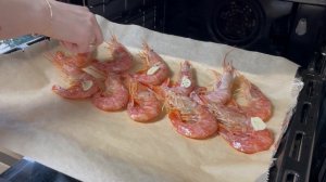 Любимый Рецепт запеченных Креветок  в Духовке НОВИНКА! Ну ОЧЕНЬ вкусный Рецепт.