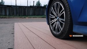 Испытание террасной доски ДПК от WOODGRAND. Какую нагрузку она способна выдержать?