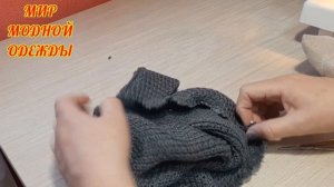 Шьем из старого свитера.Когда новая шапка лучше чем старый свитер.  Переделкой очень довольна