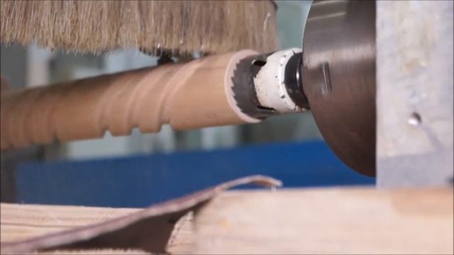 Рабочие будни... Фрезерная обработка Бук D=50 мм Фасонная фреза смотреть онлайн