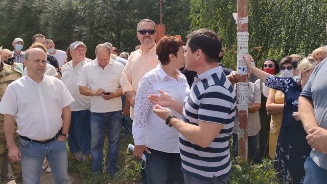 #ЗащитимГлебово | Собрание жителей деревни Глебово ПРОТИВ строительства дороги через деревню смотреть онлайн