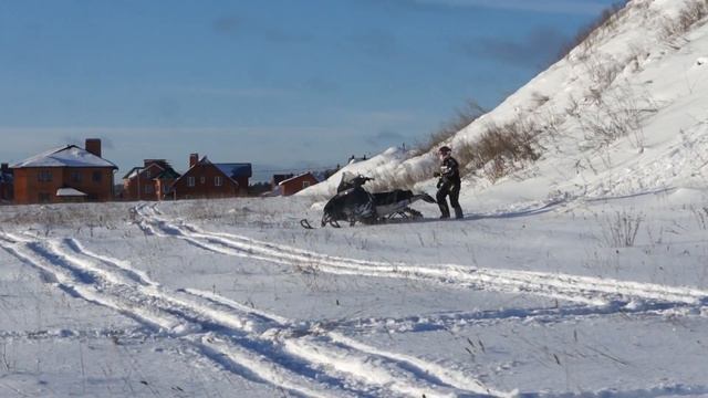 Головой вниз с ГОРЫ на ARCTIC CAT XF800 SNO PRO HC