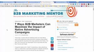 B2B advertising