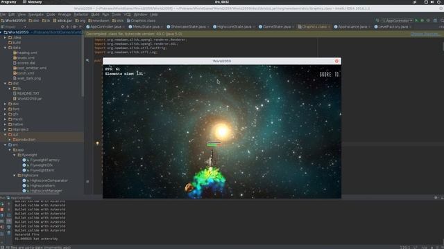 Simple java asteroids game смотреть онлайн