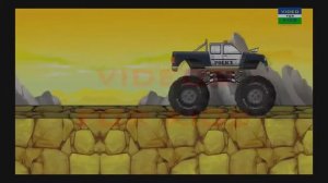 Monster truck - Police Monster truck - Video for kids  - Kids channel