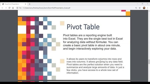 Excel Formulas & Functions and Pivot Table смотреть онлайн