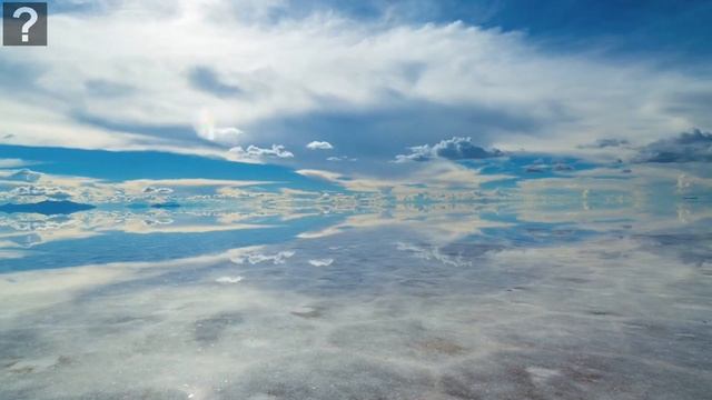 Самое большое зеркало мира. Солончак Уюни, Боливия