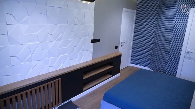 Дизайнерский ремонт 130 м2 квартиры в Мытищах ЖК 9/18 смотреть онлайн