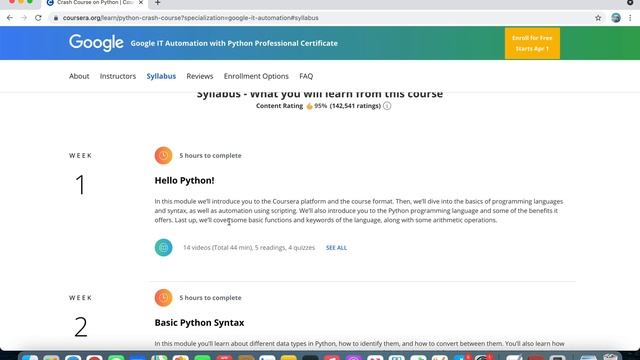 Google IT Automation with Python Professional Certificate