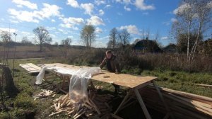 Готическая арка и пересадка голубики