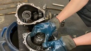 Ремонт редуктора переднего моста BMW