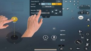 How to change the size of sprint button in pubg mobile, BGMI
