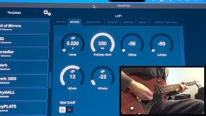 How to get delay sounds from a reverb pedal - TC Electronic Hall of Fame 2 Mini