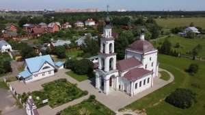Церковь Покрова Пресвятой Богородицы в Ерино (Erino church)  cinematic 2k drone