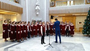 Выступление Большого детского хора в РГДБ. 29.11.2023.